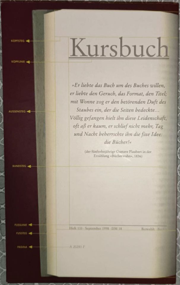 Das Buch. Kursbuch, Heft 133 in Berlin