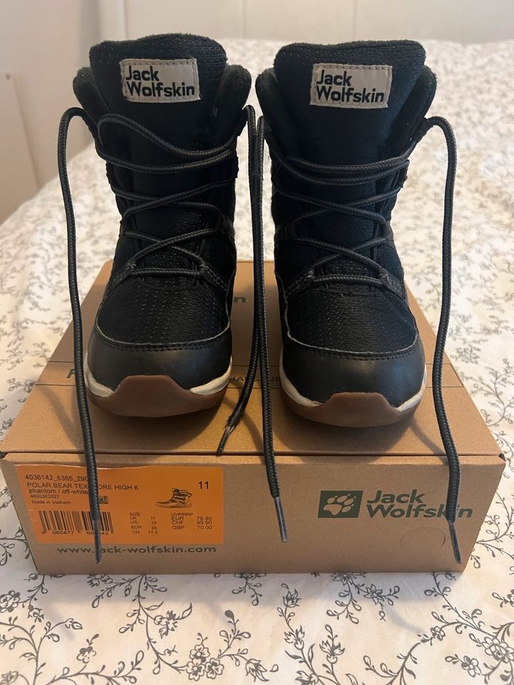 Winterboots Junge Schuhe, Jack Wolfskin, Gr 29, neuwertig in Trier