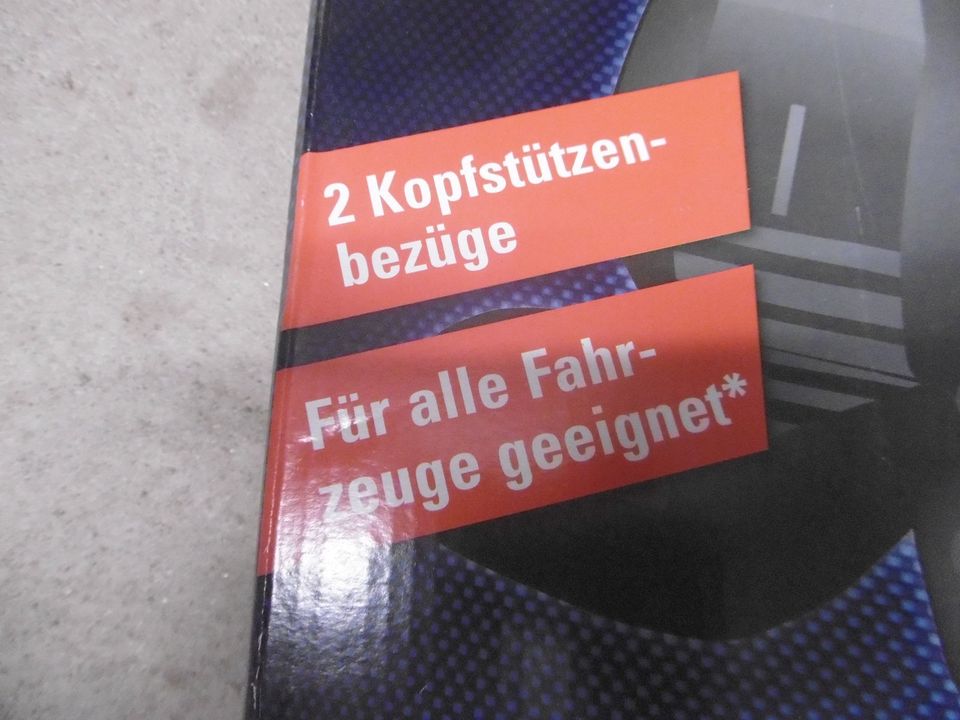 Autositzbezüge für die Lehne unbenutzt in Bühl