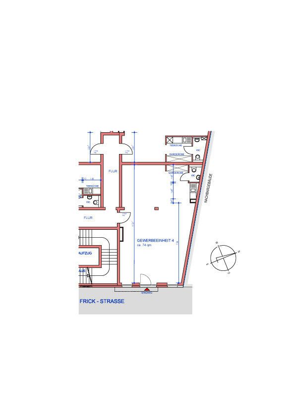 Verkaufs- oder Bürofläche im Zentrum von Bad Neuenahr - in Bad Neuenahr-Ahrweiler