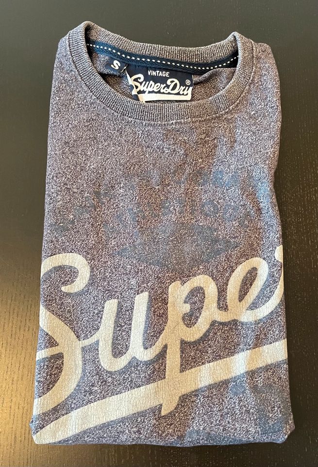 Superdry Shirt Herren Größe S grau meliert  •Versand•inklusive• in Hilden