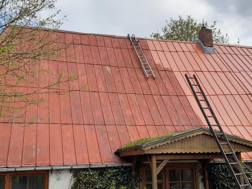 Dachreinigung inkl.farblicher Beschichtung Termine ab sofort frei in Henstedt-Ulzburg