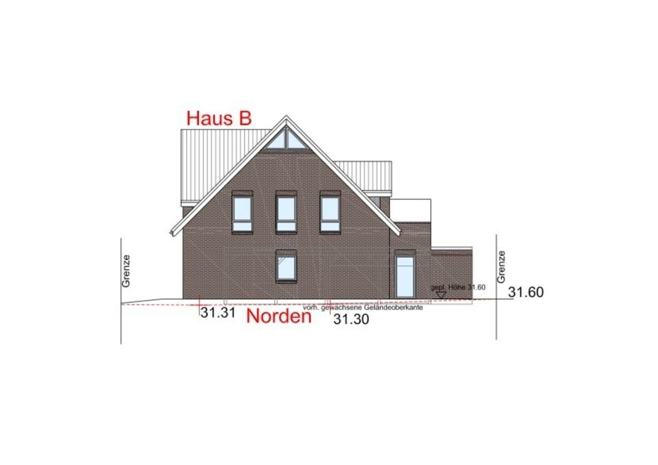 Reserviert - Neubauwohnung (KfW-55-EE) in Top-Lage in Wildeshausen / 5 Minuten zum Zentrum in Wildeshausen