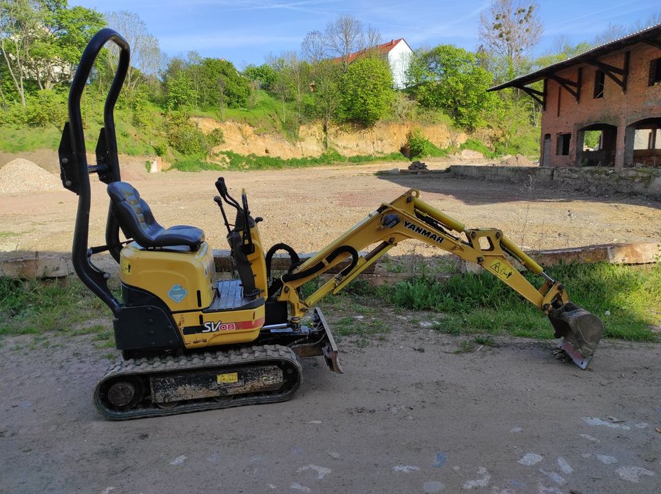 Minibagger zu vermieten, Bagger, Microbagger 70-80€/Tag in Bad Suderode