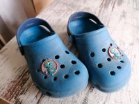 crocsähnliche Badeschuhe Hausschuhe clogs mit Dinosaurier 24 Saarland - Nohfelden Vorschau