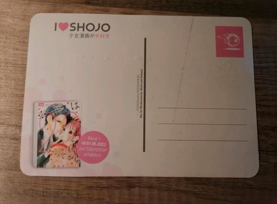 Kein Kuss bevor du 20 bist Shojo Postkarte in Bramsche