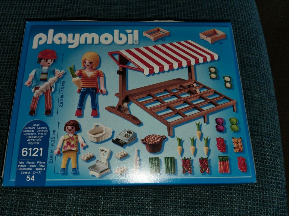 Playmobil Country 6121 Gemüsestand Neuwertig in Oer-Erkenschwick