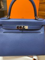 Hermes Kelly Verso Tasche 32 Retourne Blue brighton/ Capucine Saarbrücken - St Johann Vorschau