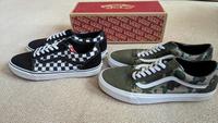 2 x VANS Herren Schuhe Cherkered Schwarz + Camouflage Grün 45 Neu Berlin - Schöneberg Vorschau