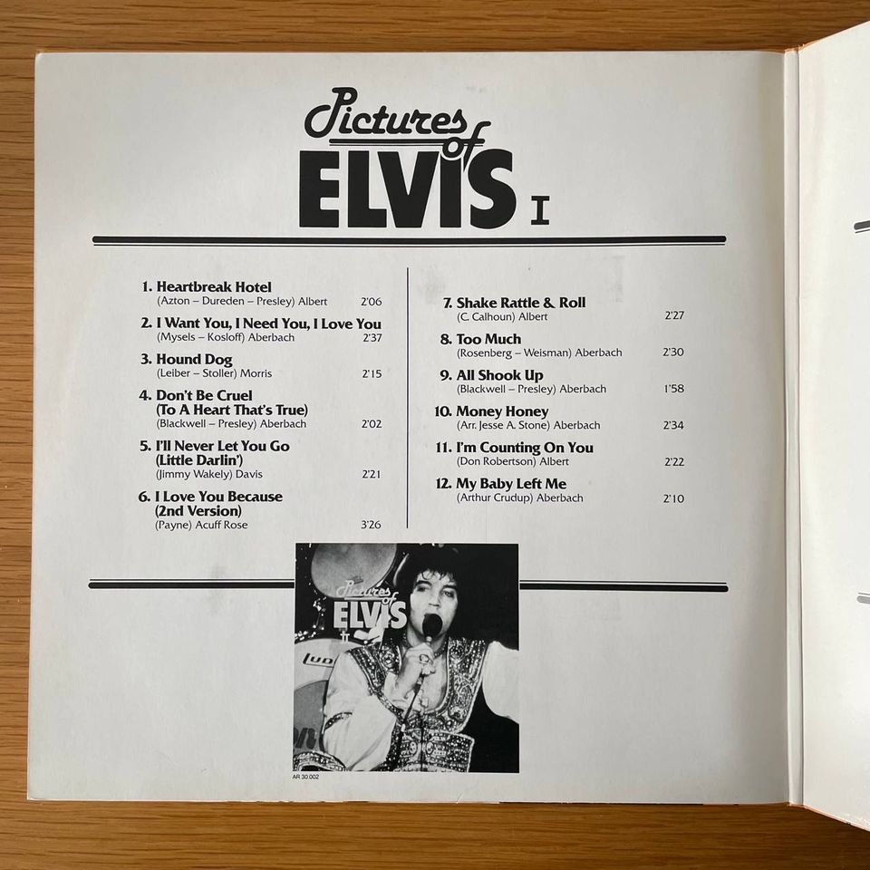 Elvis Presley – Pictures Of Elvis, Doppelalbum (Dänemark 1982) in Bonn