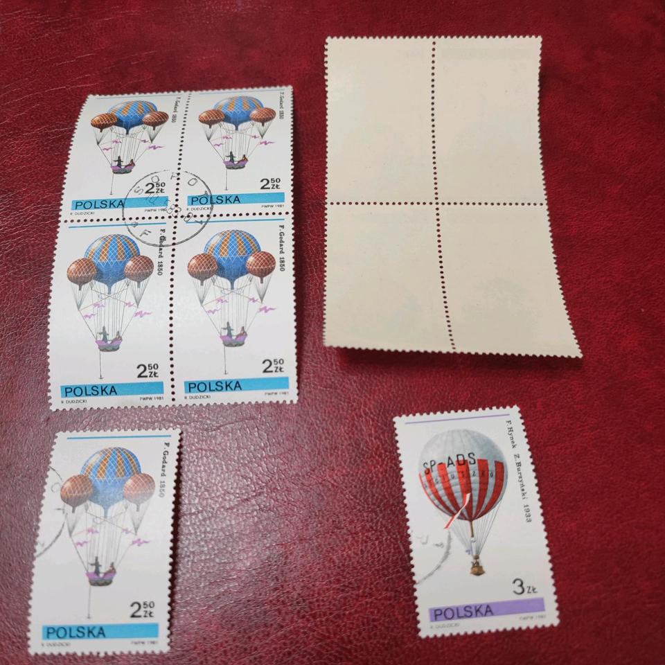 Luftfahrt 10 Briefmarken Polska incl.Versand in Deutschland in Salzhausen