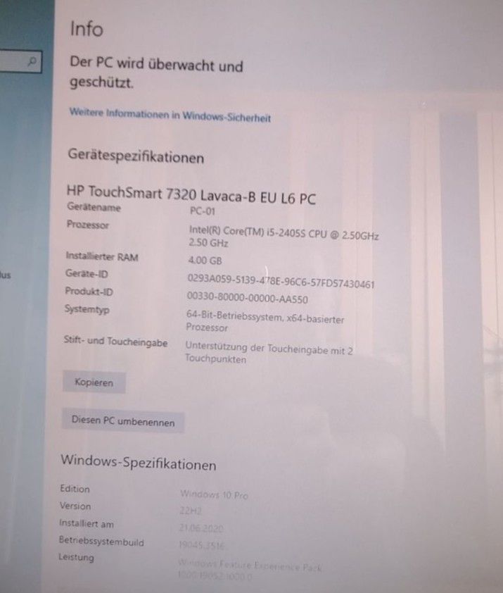All in One PC mit Windows 10 in Premnitz