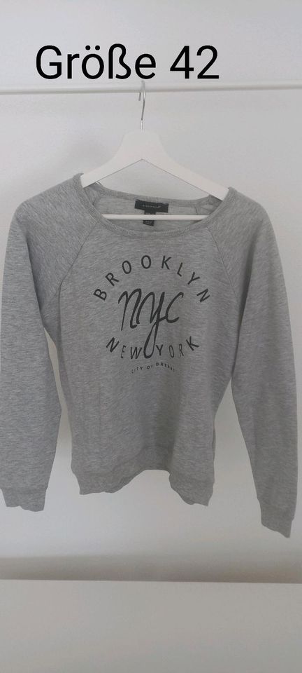 Primark Pullover grau Größe 42 in Michelau i. OFr.