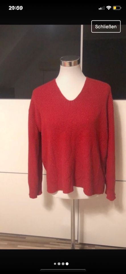 Roter Pullover Gr.S, Mango in Oelixdorf