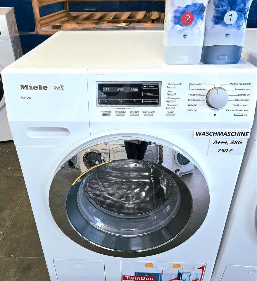 Miele W1, 8kg  Waschmaschine in Bad Salzuflen