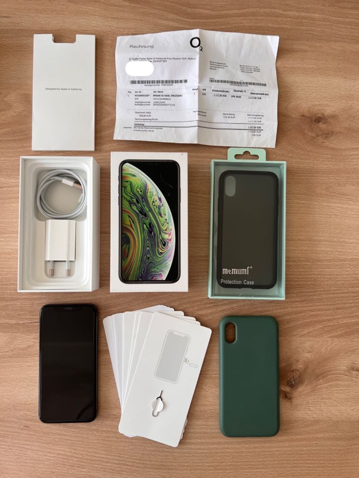 Apple iPhone XS, 64GB, Dual-Sim, Farbe: Space Gray WIE NEU in Berlin