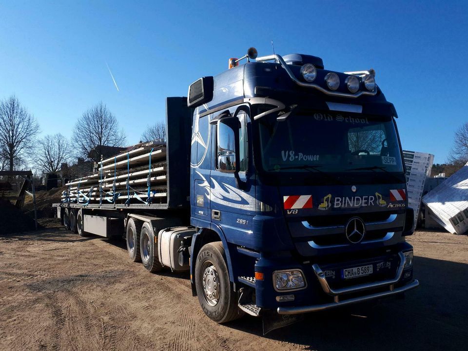 Transporte Aushub Schüttgutlieferung in Falkenstein