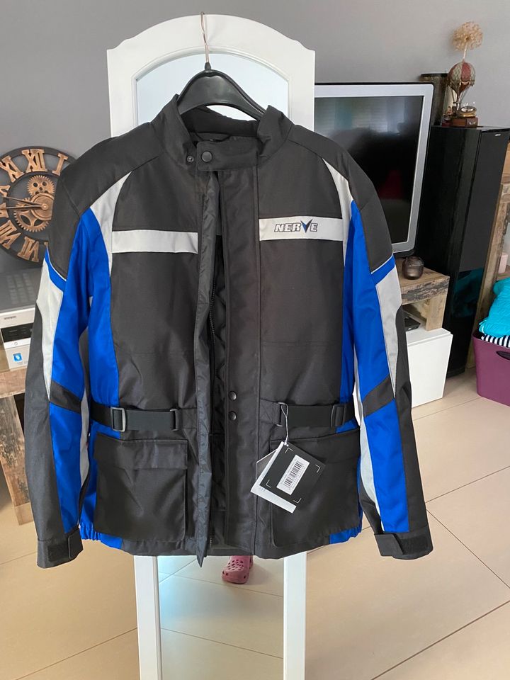 Neue NERVE Motorradjacke m.Protektoren+herausnehmbar.Thermofutter in  Thüringen - Georgenthal | Motorradbekleidung | eBay Kleinanzeigen ist jetzt  Kleinanzeigen