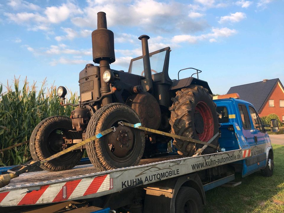 Landmaschinen, Traktor, Baumaschinen, Anhänger,- Transporte in Senftenberg