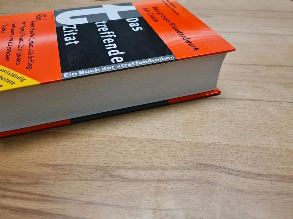 Das treffende Zitat, Buch, Standardwerk Zitate in Buchhofen