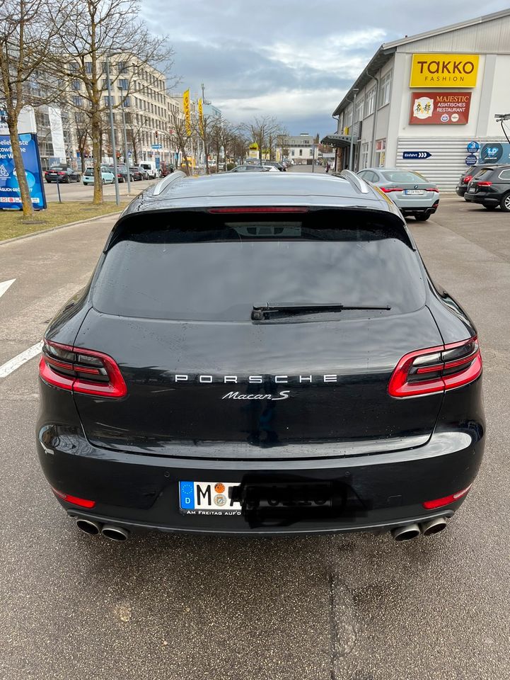 Macan S Diesel, PDK, Alu-20, Leder, Tempo,AHK, Sitzhzg, Scheckhft in München