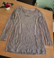 Simclan Shirt Longshirt Tunika Gr 36 S grau braun Nürnberg (Mittelfr) - Nordstadt Vorschau