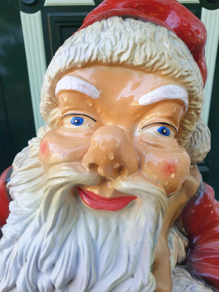 Nikolaus Weihnachtsmann Deko Gartenfigur, wie Gartenzwerg, Aalen in Aalen