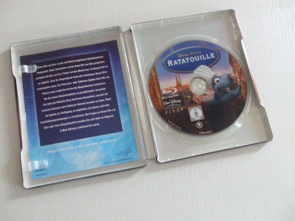 Ratatouille - D.P. - blu-ray - Steelbook - Li.-Ed. - Neuwertig ! in Herbolzheim