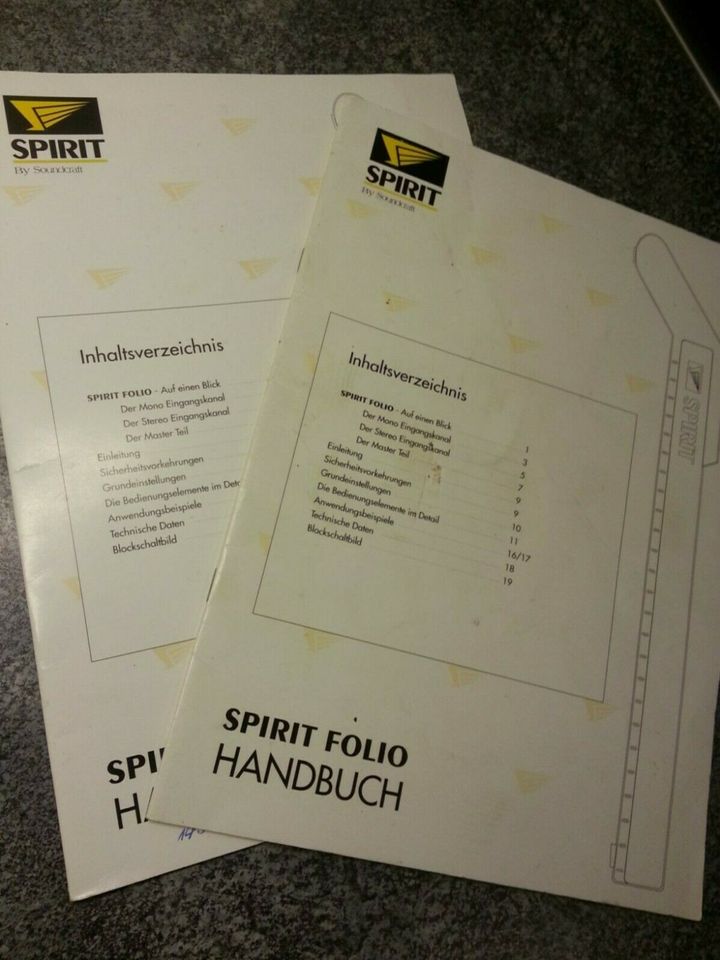 Mixer Soundcraft Spirit Folio 10/2, TOP ! Ink.Versand**,M.i. UK in Bad Königshofen