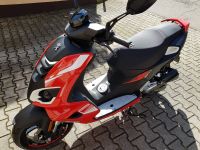 Peugoet Speedfight 4 4T 49ccm Sportline Rot Bayern - Wegscheid Vorschau