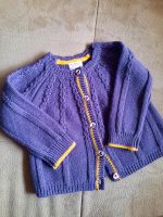 Kanz Woll Strickjacke Cardigan lila gelb 80 Hessen - Rimbach Vorschau