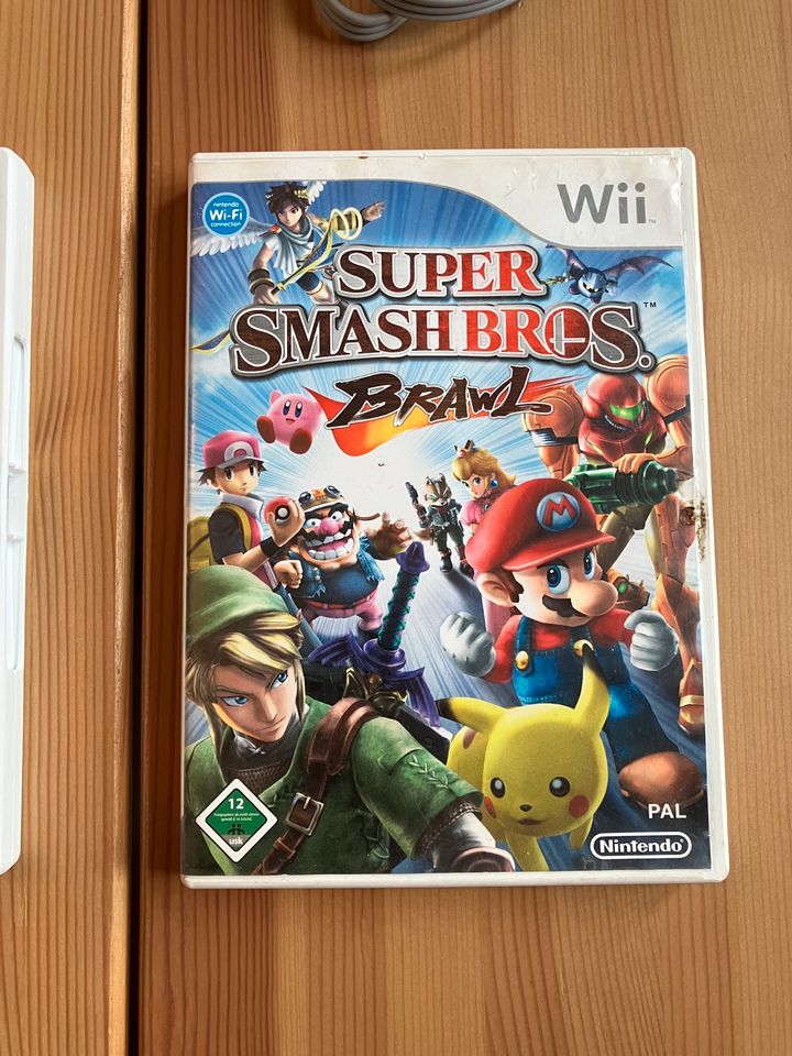 Nintendo Wii Super Smash Bros Mariokart 2 Controller HDMI-Adapter in Hamburg