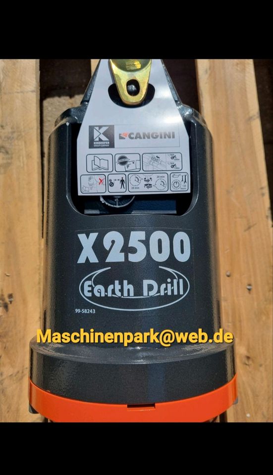 ✅️ATC X250  MS01/MS03 Erdbohrer Kegelspalter - Cangini-Kinshofer in Langenneufnach