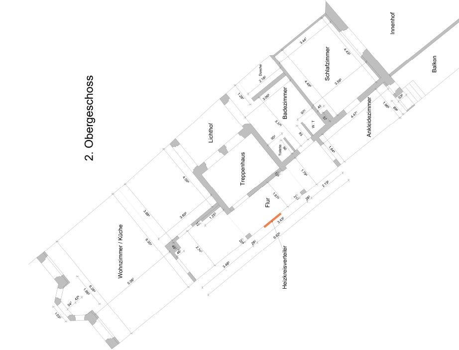 TOP SANIERTE 2-ZIMMER-WOHNUNG MIT BALKON AM UNTEREN MARKT IN WEIDEN in Weiden (Oberpfalz)