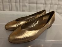 Bally Damen Ballerina Pumps 38 39 Leder Gold wie Neu Berlin - Reinickendorf Vorschau