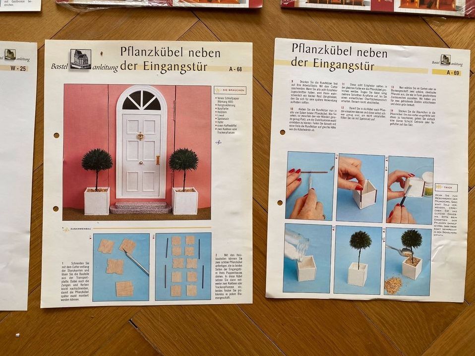 Puppenhaus, Sammeledition (Zeitschriften), z.T. neu in Hannover