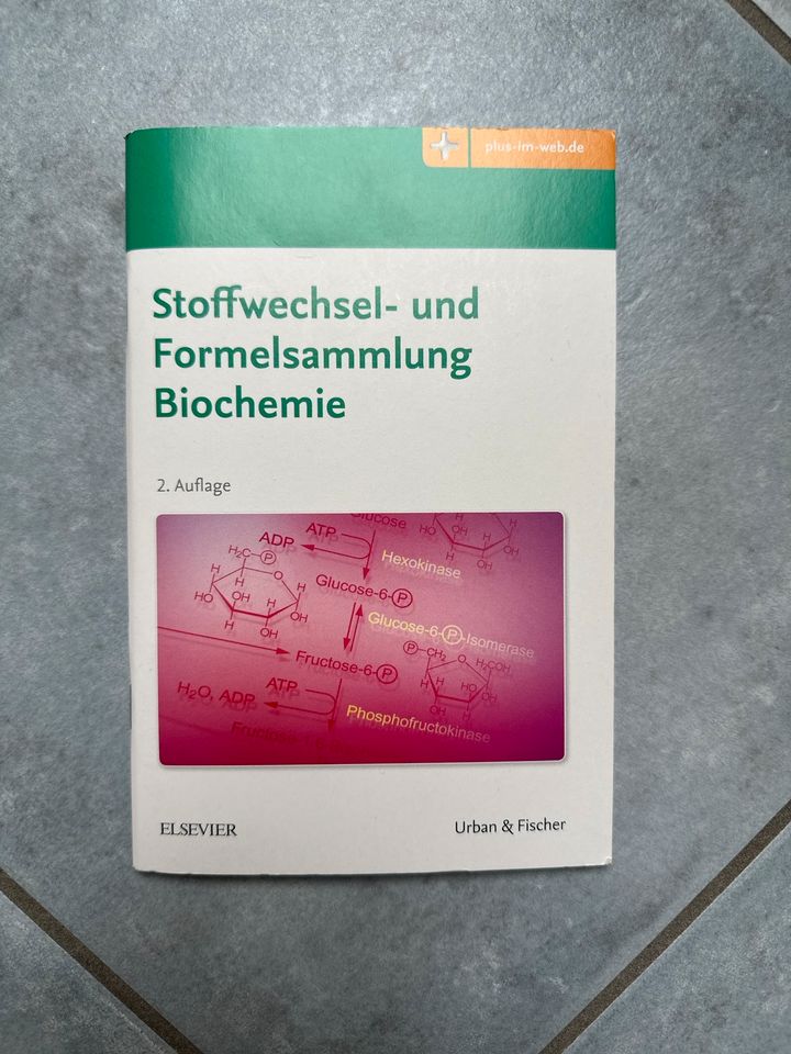 Stoffwechsel und Formelsammlung Biochemie 2. Auflage Elsevier in Stuttgart