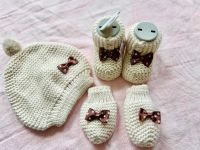 Schönes Erstlings-Geschenk: 5-tlg. Set mit Mütze für Baby-Mädchen Mitte - Moabit Vorschau