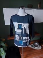 Neuw Blusenshirt 3/4-Arm Sweatshirt Aufdruck Spruch Viskose 34 36 Nordrhein-Westfalen - Uedem Vorschau