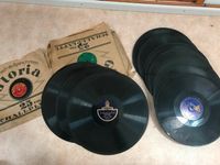 Schellackplatten, Volksverband, Schallplatten    Raritäten  Paket Sachsen - Schlema Vorschau