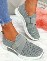 Damen Strass Laufschuhe Sportschuhe Slip on Sneaker Strick Gym Nordrhein-Westfalen - Preußisch Oldendorf Vorschau