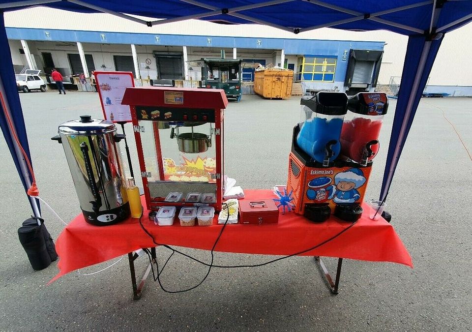 Popcornmaschine Popcorn Kino Geburtstag Kind mieten vermieten in Döllstädt