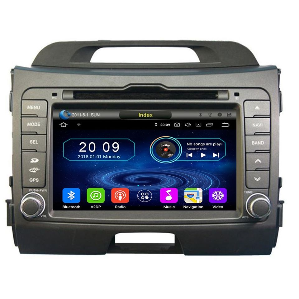 8" Touchscreen Android Autoradio DVD GPS Navi CarPlay Bluetooth f in Neuss