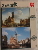 Jumbo Puzzle 2 x 500 Teile "Amsterdam Muntoren" Niedersachsen - Uelsen Vorschau