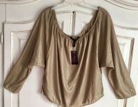 BCBG Bluse Gold-metallic Gr. S Neu! Düsseldorf - Gerresheim Vorschau