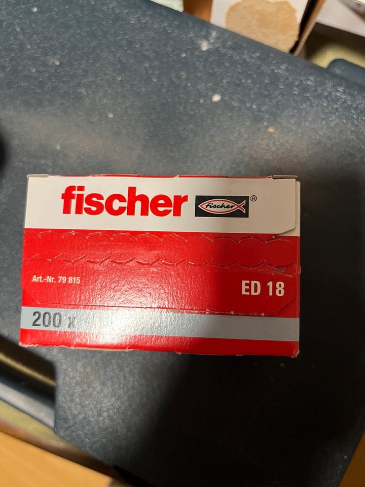 Fischer 079815 Fischer ED18 Einschlagnägel Länge 18mm, 200 Stück in Heimbuchenthal