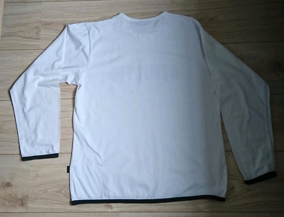 Herren- Stoff- Longsleeve- Shirt- dünner Pullover in Thum