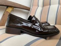 Marco Polo Vintage Loafer/College Schuh, Lackleder marone Gr. 5 Kiel - Schilksee Vorschau