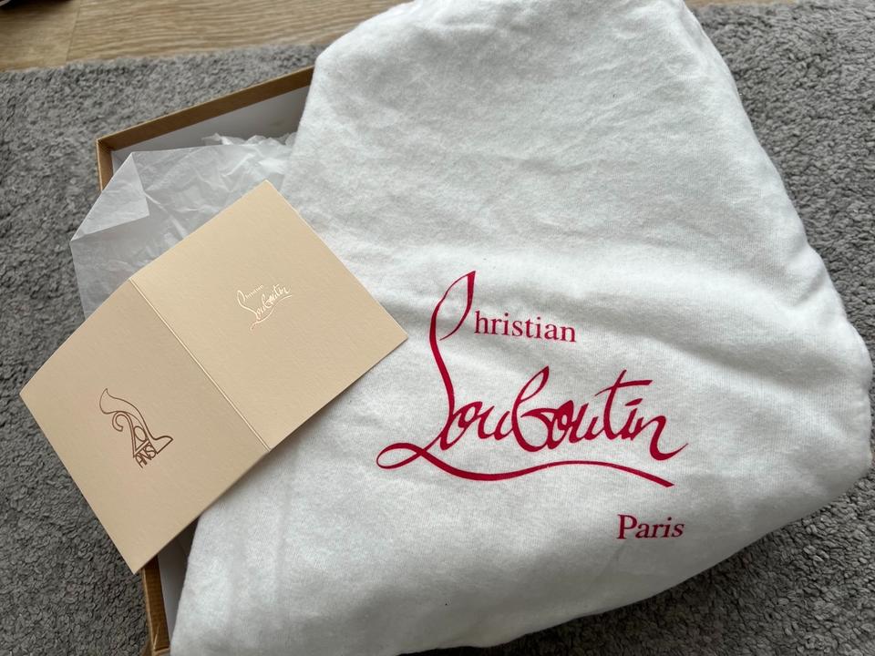Christian Louboutin Tosca Keil Plateau Sandalen 38 neu in Hamburg