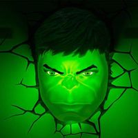 Marvel 3D LED Leuchte Hulk Face 3D Sachsen - Röhrsdorf Vorschau